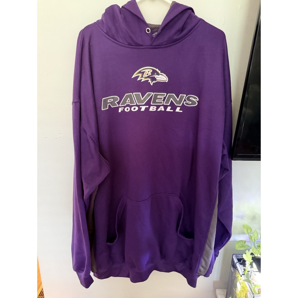 Baltimore Ravens Men's 4XT Purple Hoodie NFL Team Apparel